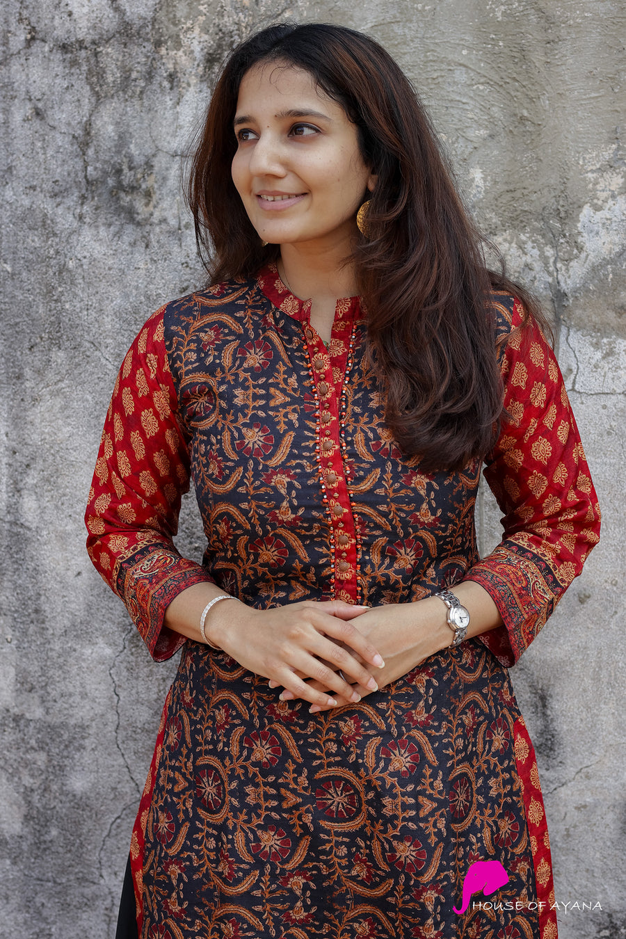 Dhvaja Printed Kurti