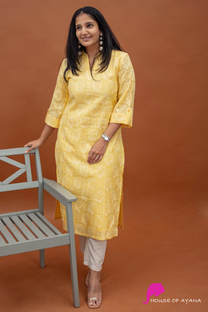 Jagmag Embroidered Kurti